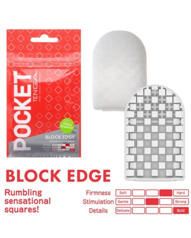 TENGA - BLOCKED EDGE POCKET...