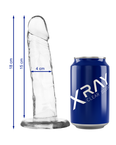 X RAY - CLEAR COCK 18 CM...