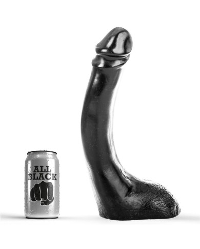 ALL BLACK - DILDO 29 CM...