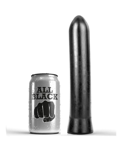 ALL BLACK - DILDO 22 CM