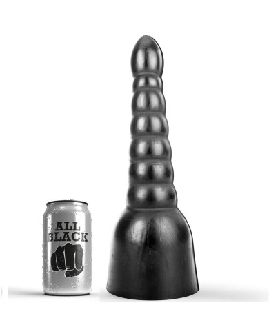 ALL BLACK - DILDO 34 CM