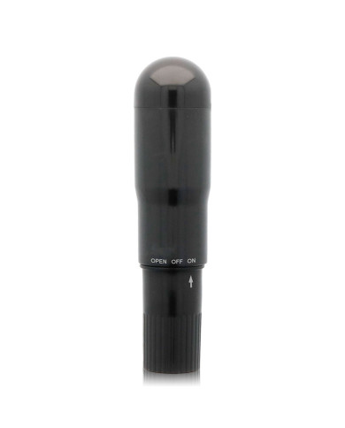 GLOSSY - POCKET VIBRATOR BLACK