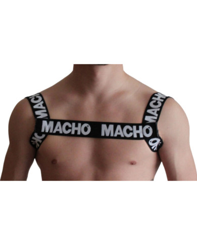 MACHO - DOUBLE BLACK HARNESS