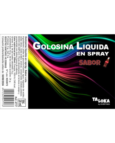 TALOKA - LIQUID COLA CANDY...