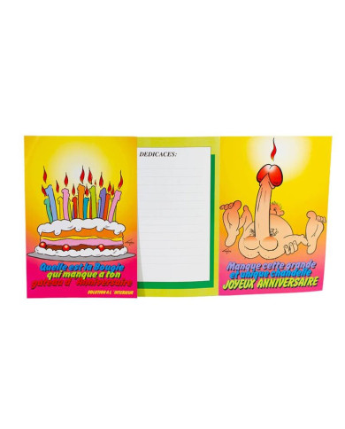 FEMARVI - BIRTHDAY CARD /FR