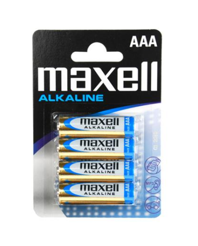 MAXELL - BATTERY AAA 4PCS