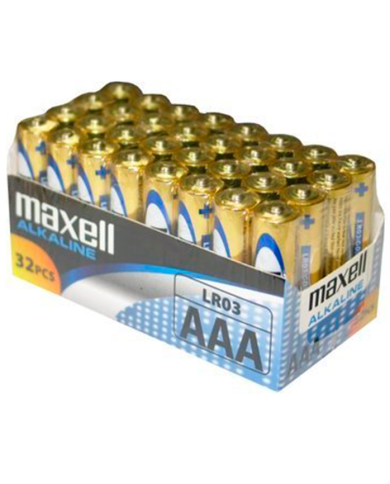 MAXELL - BATTERY AAA LR03...