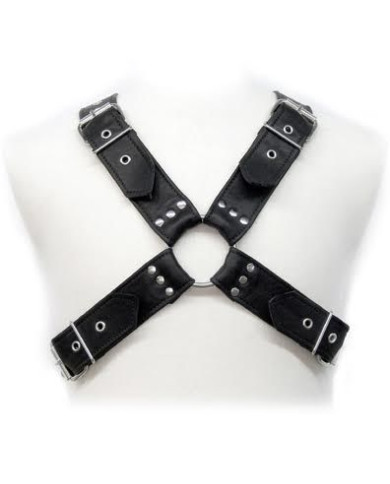 LEATHER BODY - BUCKLES HARNESS