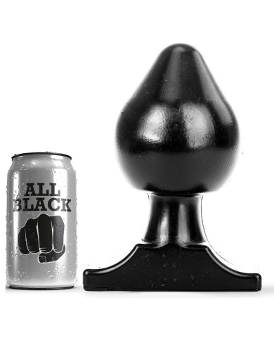 ALL BLACK - ANAL PLUG 19 CM