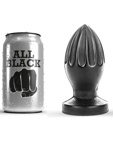 ALL BLACK - ANALSTECKER 12 CM