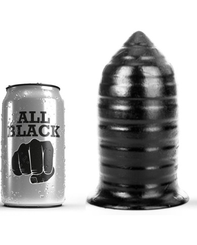 ALL BLACK - ANAL PLUG 16 CM