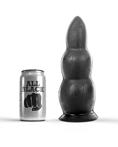 ALL BLACK - ANAL PLUG 23 CM