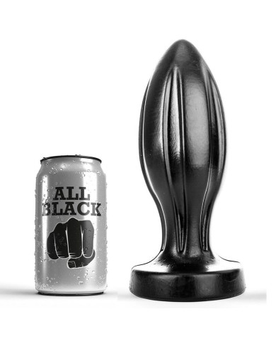 ALL BLACK - ANAL PLUG 21 CM