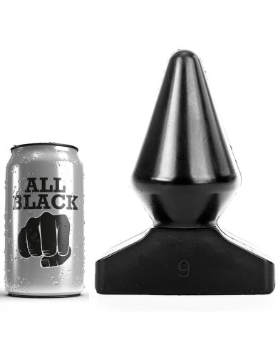 ALL BLACK - ANAL PLUG 18,5 CM