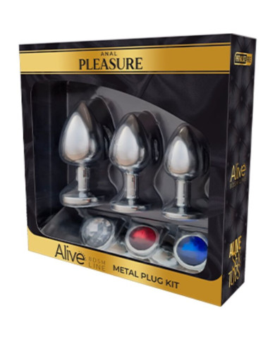 ALIVE - ANAL PLEASURE KIT 3...