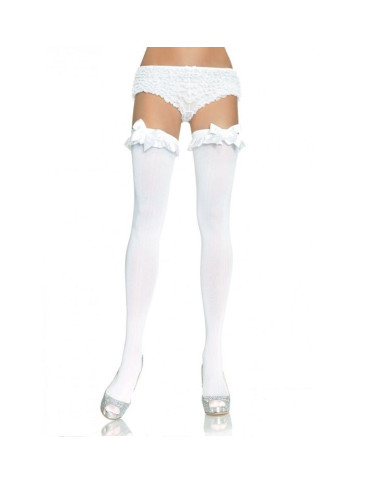 LEG AVENUE - WHITE OPAQUE...