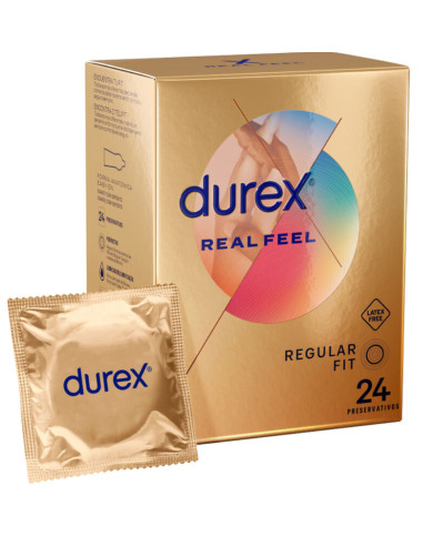 DUREX - REAL FEEL 24 UDS