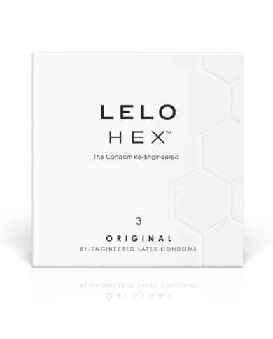 LELO - HEX CONDOM BOX 3 UNITS