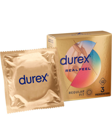 DUREX - REAL FEEL CONDOMS 3...