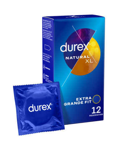 DUREX - NATUREL XL 12 UNITÉS