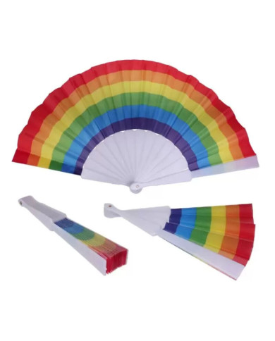 PRIDE - LGBT FLAG FABRIC FAN