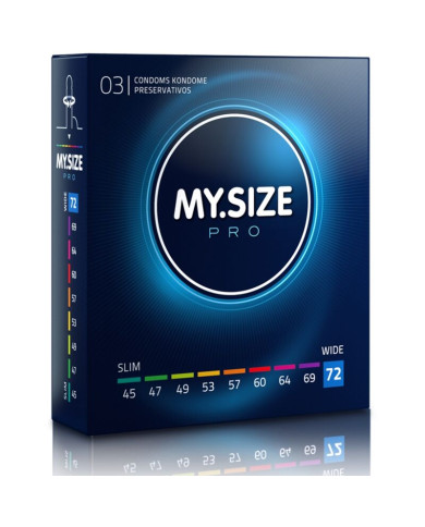 MY SIZE - PRO CONDOMS 72 MM...