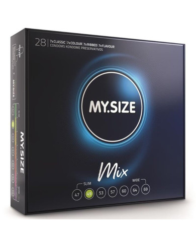 MY SIZE - MIX CONDOMS 49 MM...