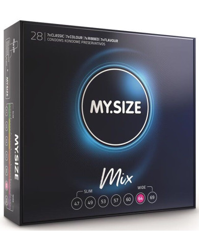 MY SIZE - MIX CONDOMS 64 MM...