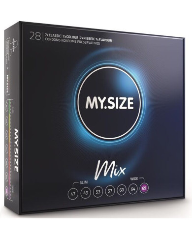 MY SIZE - MIX CONDOMS 69 MM...