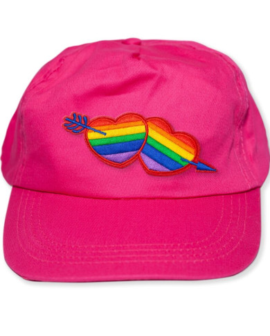 PRIDE - FUSCIA CAP WITH THE...