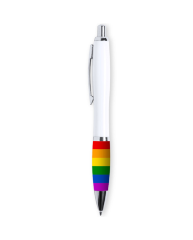 PRIDE - LGBT FLAG WHITE BIROS