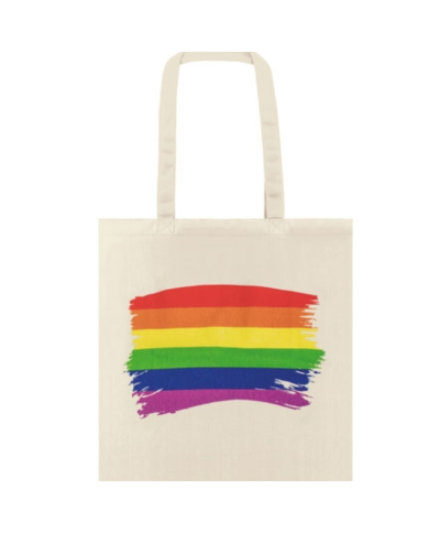 PRIDE - COTTON LGBT FLAG BAG