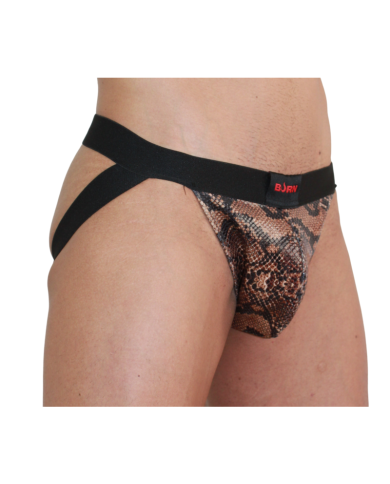 BURN - 002 JOCK SNAKE BLACK S