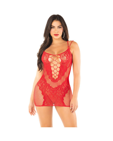 LEG AVENUE - MINI ROBE EN...