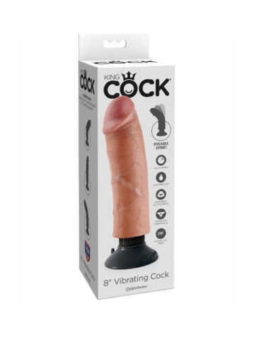 KING COCK - GODE VIBRATEUR...